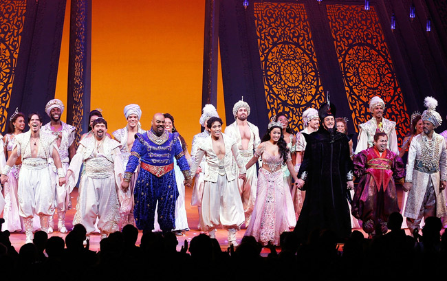 The cast of Aladdin. (newyork.com)